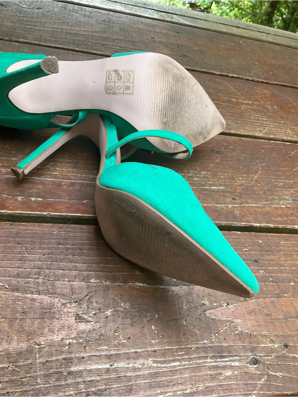 ASOS Bright Green Heels